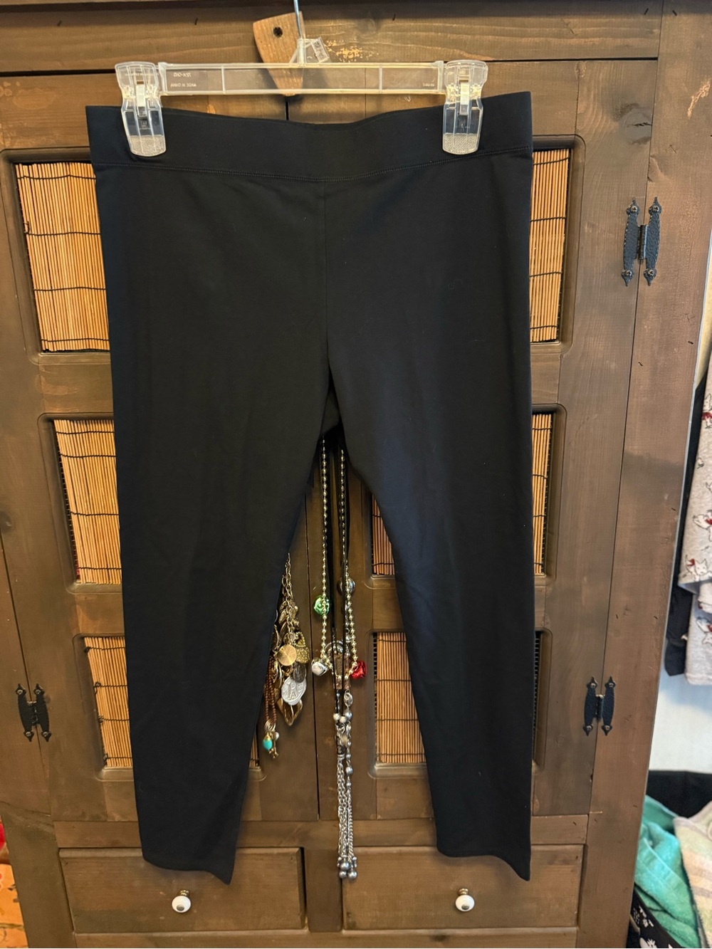 Soft Black Leggings w/ High Waist - XL - NWT